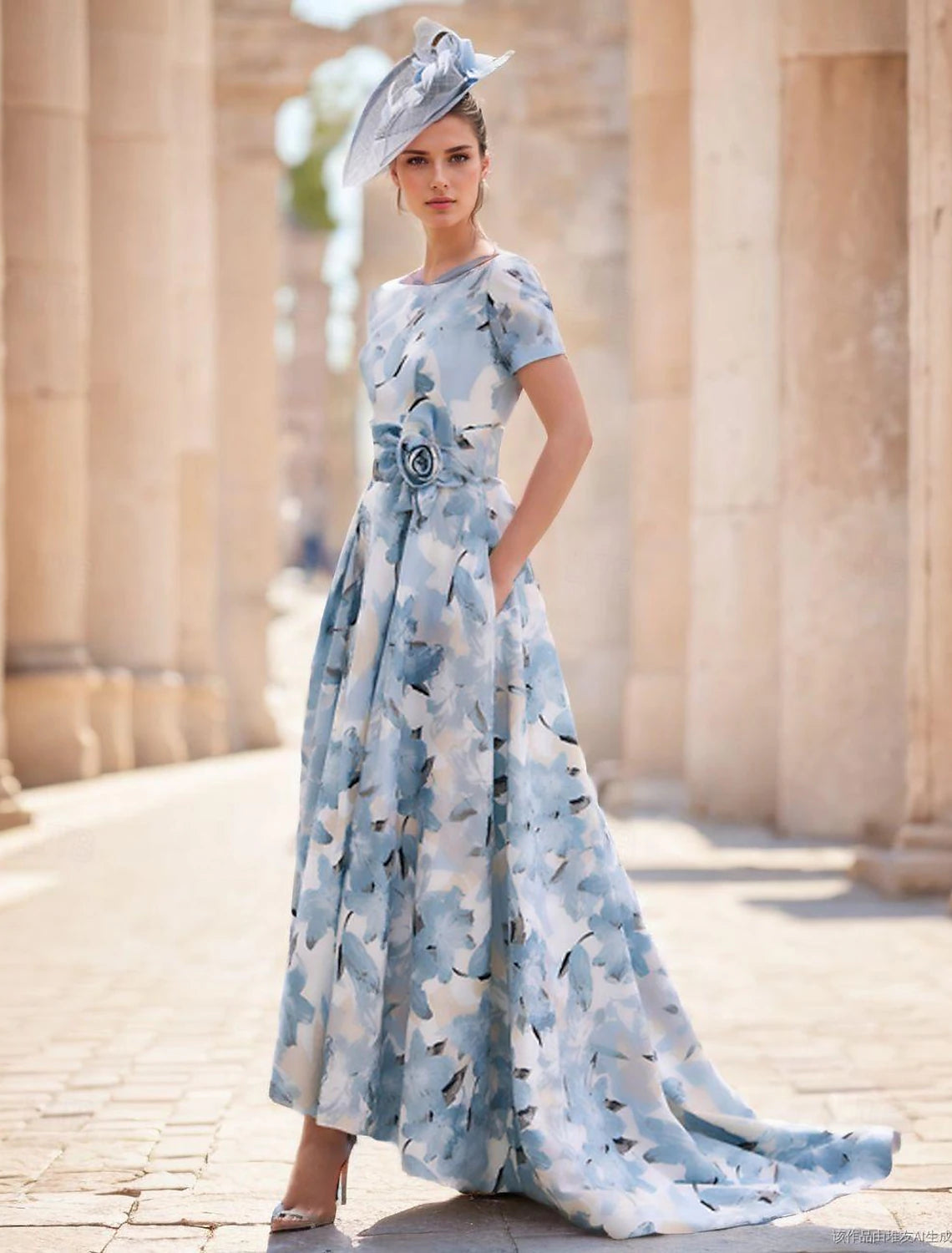 A-Line Mother of the Bride Dress Elegant Dresses Formal Wedding Guest –  Koutun Dress