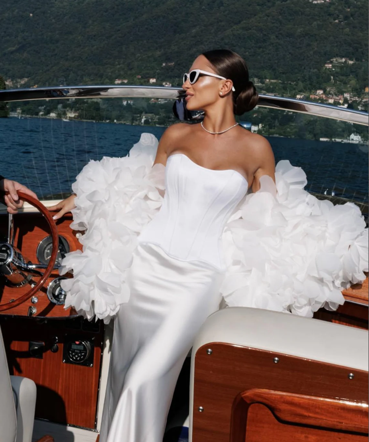 Elegant White Satin Maxi Skirt for Wedding, Bridal, Prom, and Special Occasions - Formal Long Dress