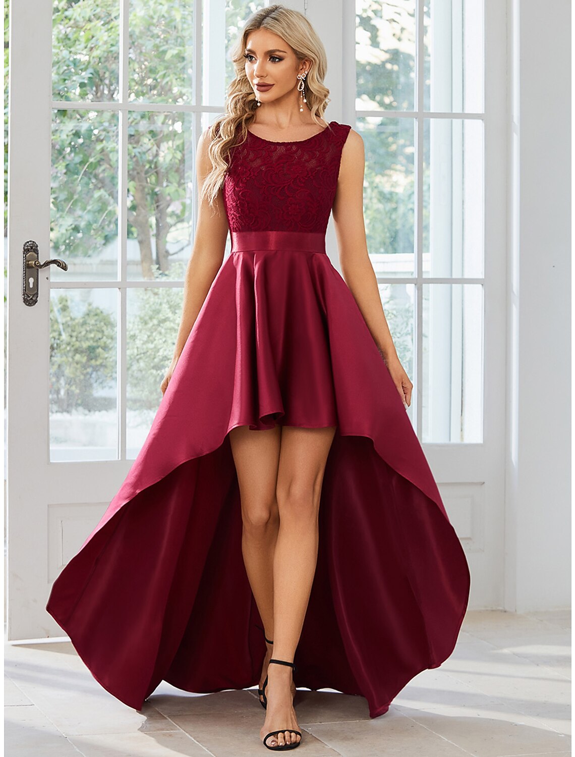 sachin and babi light blue dress A-Line Wedding Guest Dresses Casual Dress Party Wear Wedding Party Asy –  Koutun Dress