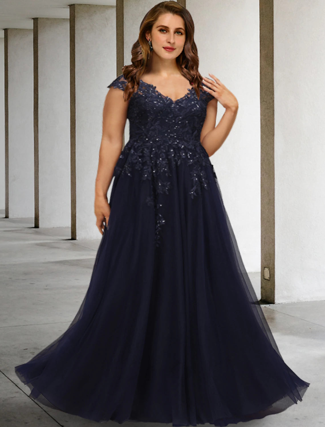 a line dress to hide tummy A-Line Mother of the Bride Dresses Plus Size Belly Curve Vintage – Koutun Select Size:M PromotionID:PLAYDAY4388 2026 Sleeveless Plus Size