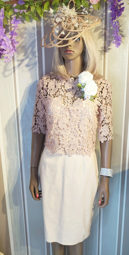 Wedding Outfit 3/4 Length Sleeve Lace Sheath Mother of the Bride Dresse Cocktail Dresses