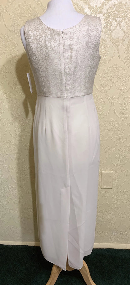 Two Piece Jacket Sheath Ivory Bone Mother Of The Bride Dress