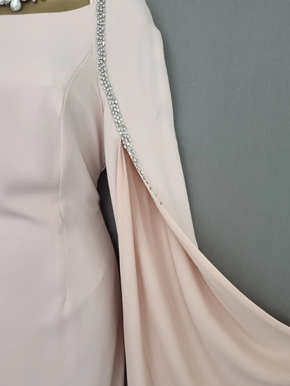 Charles Blush Sheath Mother of the Bride Dresse Cocktail Dresses