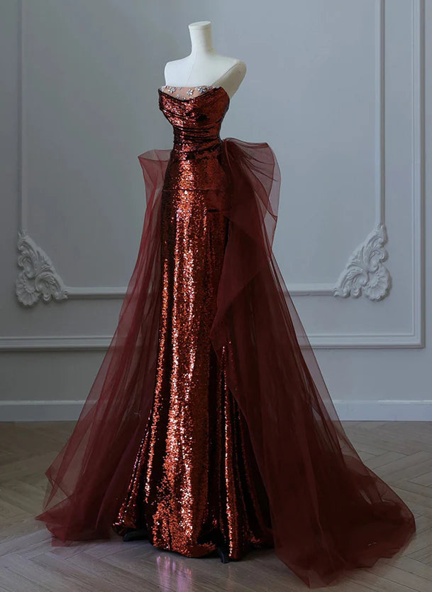 wine and silver dress Magnolia Sleeveless Diamante Maxi Dress / Wine | MESHKI