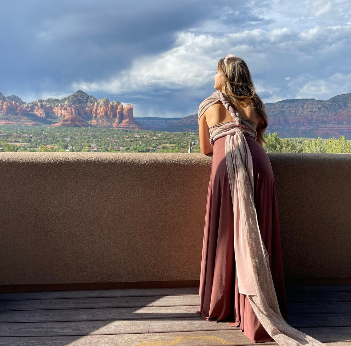 Cocktail Multiway Dress Double Layer Lace Overlay Wedding Guest Party Dresses Mother of the Bride Dresse