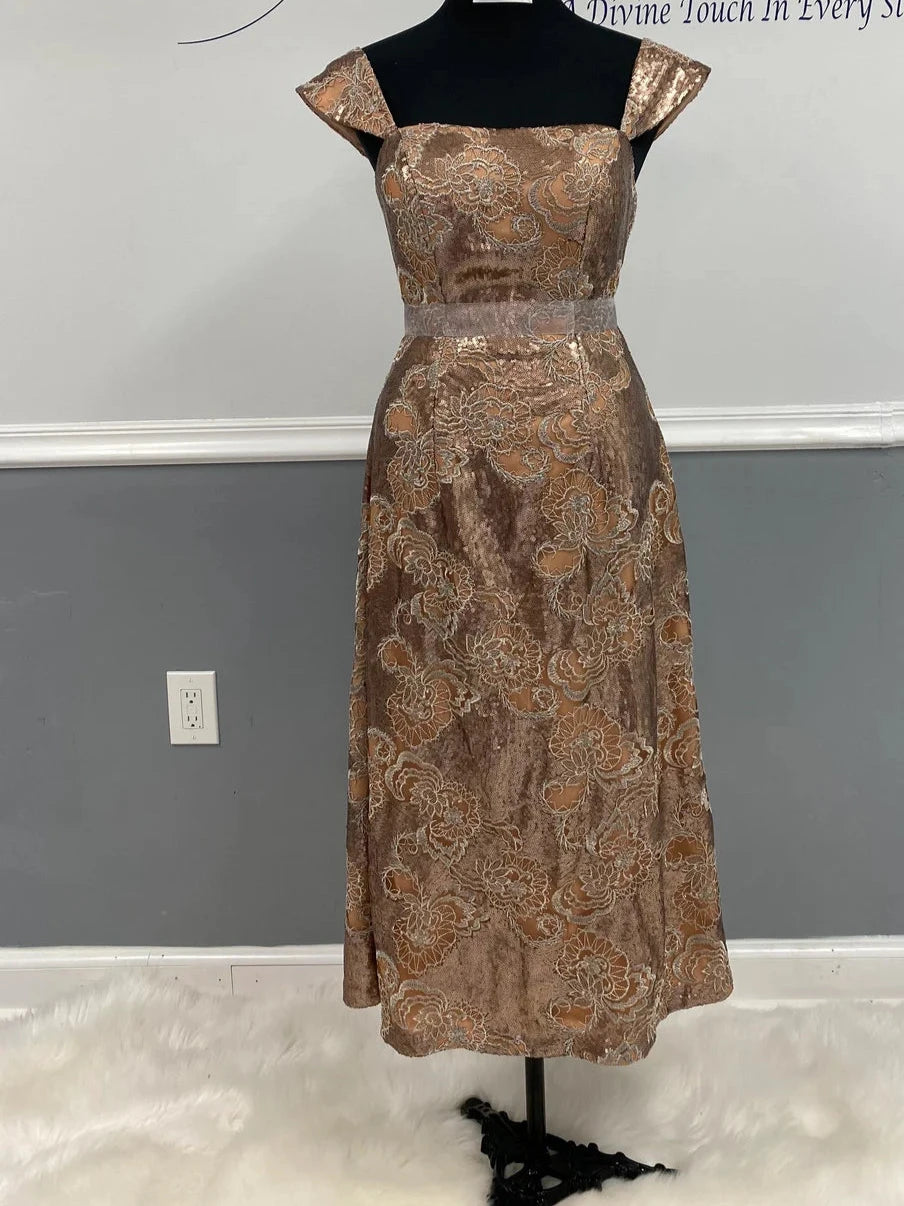A-Line Sequins/Sparkling Elegant Mother Of The Bride Dress Causal Formal Dress
