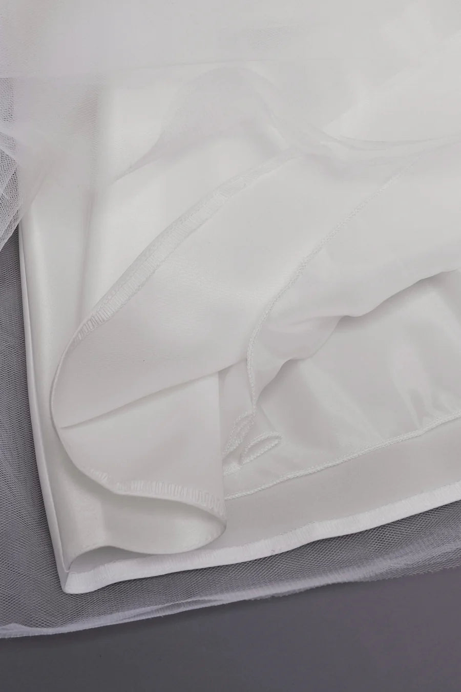 White 3D Flower Cap Sleeve Bow-Back Flower Girl Dress