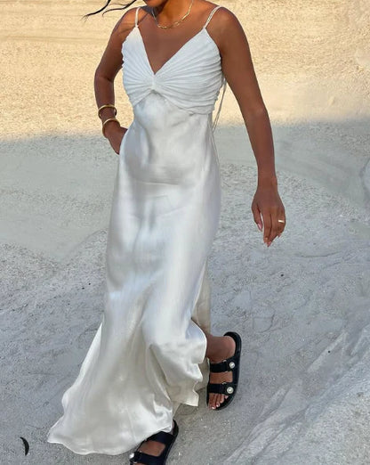 Mermaid Spaghetti Straps Long Prom Dress