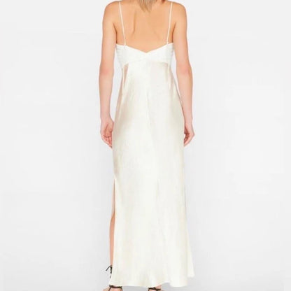 Mermaid Spaghetti Straps Long Prom Dress