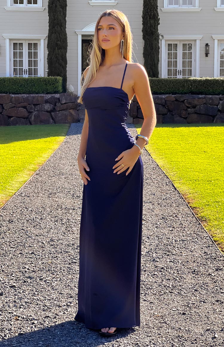 Sexy Spaghetti Straps Maxi Dress Prom Dresses