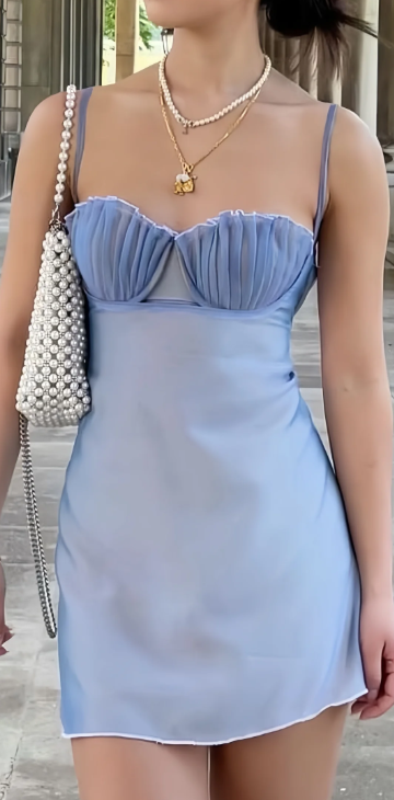 Chic Spaghetti Straps Homecoming Dresses Party Dress Mini Sweetheart