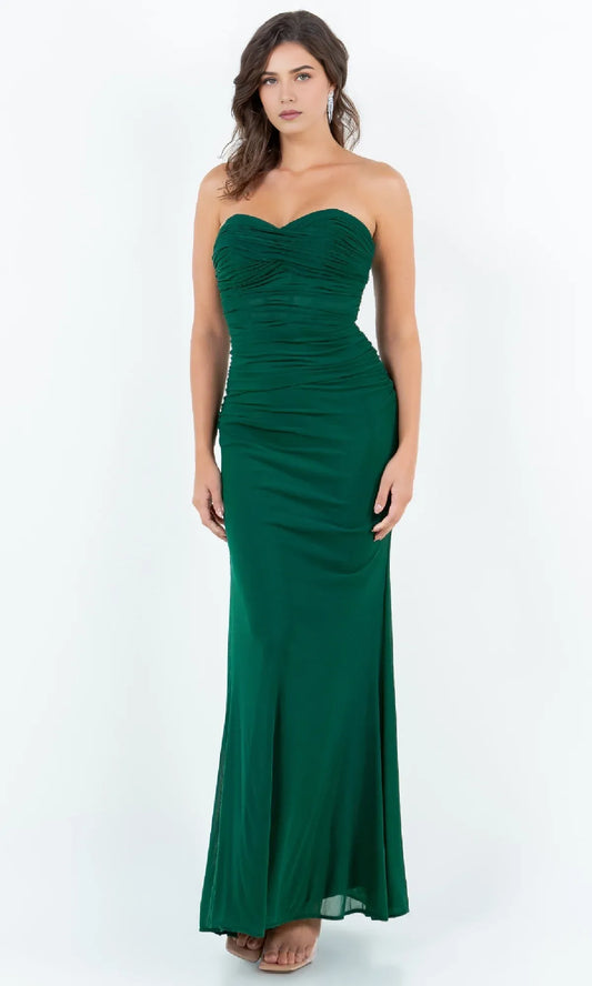 Strapless Prom Dress Sweetheart Formal Dress Sleeveless Backless Mermaid/Trumpet Prom Dress