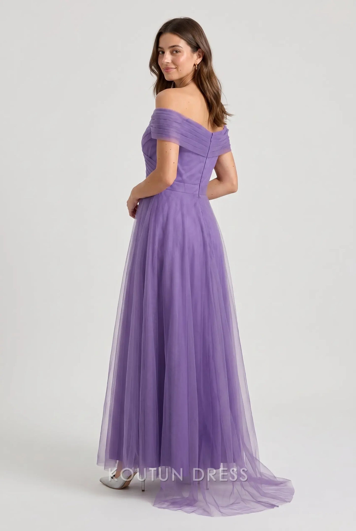 Blue A Line Off the Shoulder Mother Of The Bride/ Groom Dresses Formal Evening Dress