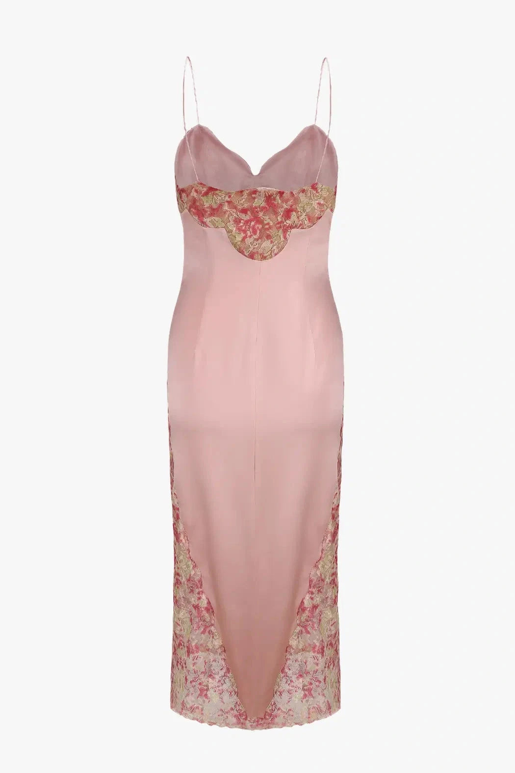Charming Sheath Sweetheart Sleeveless Floral Vintage Pink Maxi Prom Dresses Women