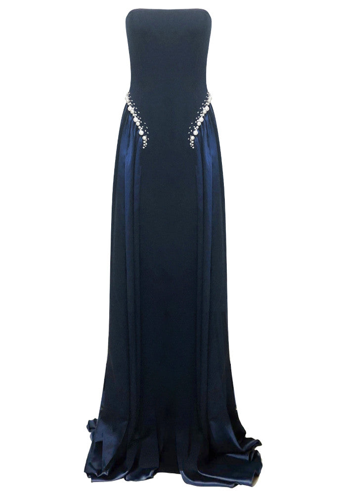 Chic Satin Sweetheart Sleeveless Mermaid Prom Dresses for Formal Evening Events & Wedding Galas