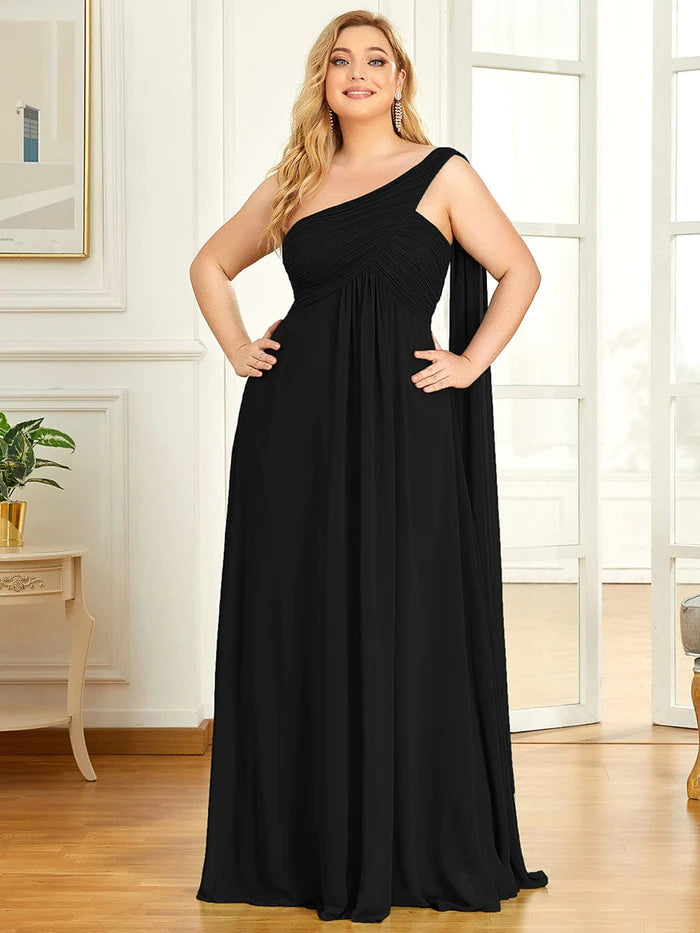 red long sleeve dress v neck Solid V-Neck Tunnel Long Sleeve Dress main image 1