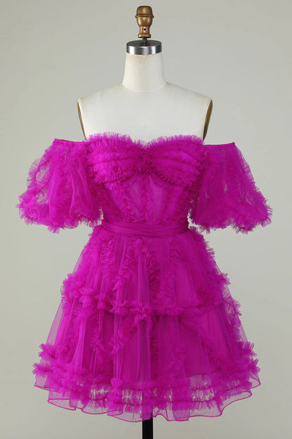 Detailed view of the elegant A-line skirt and hem of the dress.