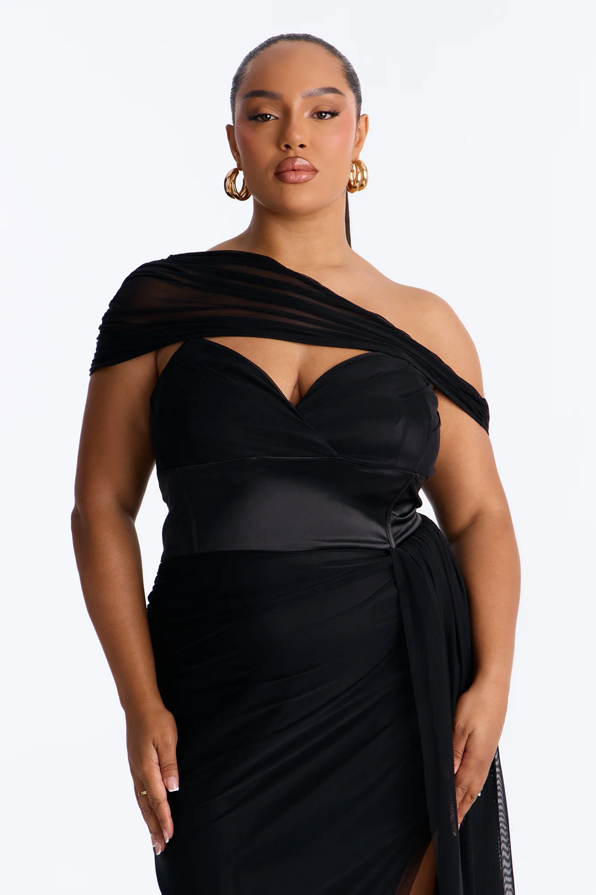 Elegant A-line Sweetheart Off Shoulder Open Back Long Evening Dress