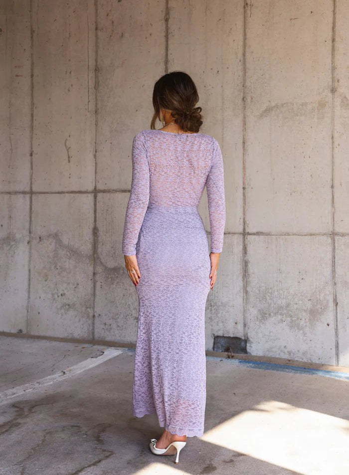 Elegant Long Sleeve Square Neck Sheer Lace Corset Mermaid Maxi Prom Dress For Wedding Guest Bridal Shower Formal Evening