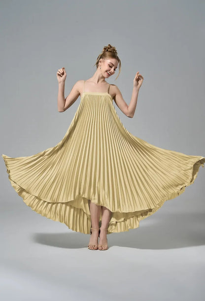 Elegant A-Line Cowl-Neck Sleeveless Tie-Back Sage Floor-Length Bridesmaid Dress Women Gown