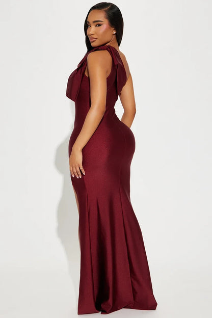 Glamorous Mermaid Sweetheart Sleeveless Tiered Ruffle Black Maxi Evening Dresses Women