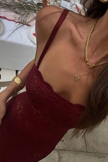 Gorgeous Fitted Sweetheart Sleeveless Slim Chic Burgundy Long Prom Dresses Women
