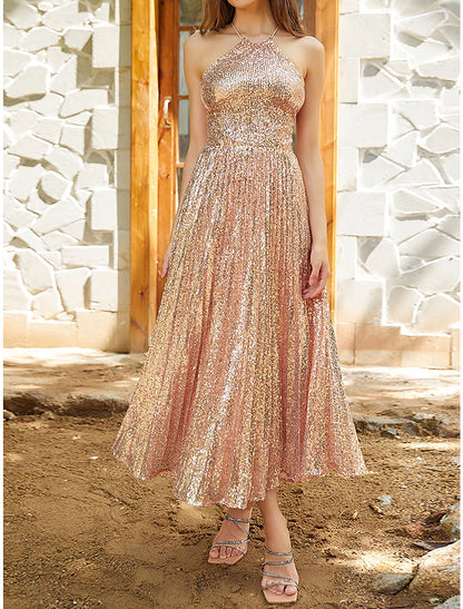 Women's Sequin Dress Rose Gold Dress Party Dress Sparkly Dress Cocktai Koutun Dress Women's Sequin Dress Rose Gold Dress Party Dress Sparkly Dress Cocktai Koutun Dress