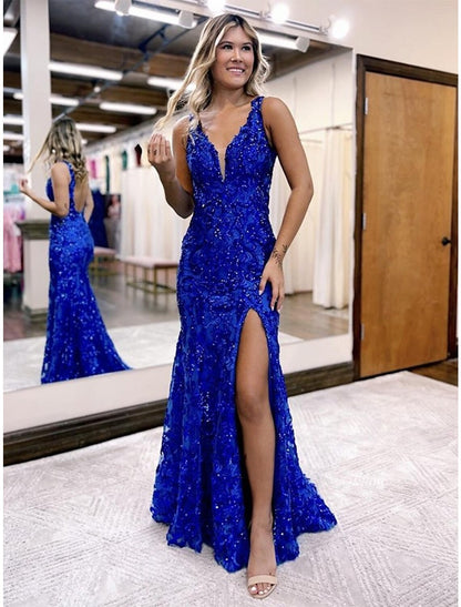 mermaid trumpet evening dresses sparkle & shine dress Colette CL5105 Prom Dress - Red main image 0
