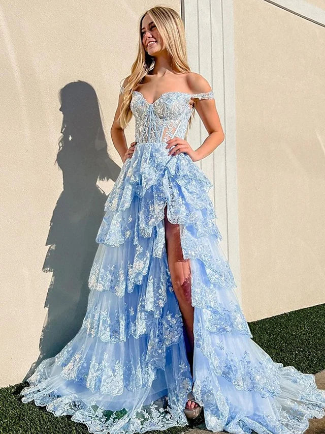 Prom Dresses Corsets Dress Formal Court Train Sleeveless Off Shoulder Koutun Dress Prom Dresses Corsets Dress Formal Court Train Sleeveless Off Shoulder Koutun Dress